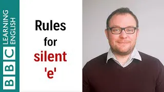 Rules for silent 'e' - English In A Minute