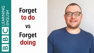 Forget to do vs forget doing - English In A Minute