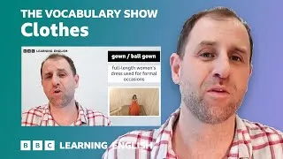 The Vocabulary Show: Clothes 👕👖👗🩳👚👒Learn 26 English words and phrases in 10 minutes! 🏪