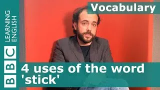 Vocabulary: 4 uses of the word 'stick' - The Snow Queen part one