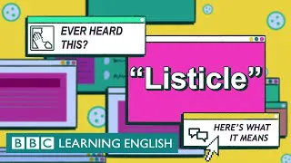 What does 'listicle' mean? - The English We Speak
