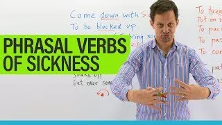 15 PHRASAL VERBS about sickness in English