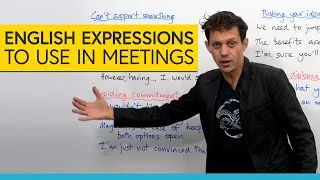 Professional English: Expressions to use in business & office meetings