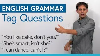 English Grammar: Tag Questions for ALL TENSES!