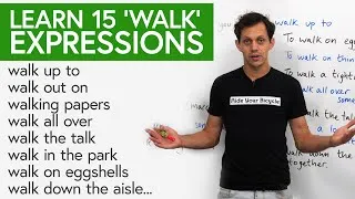 Learn 15 Common WALK Expressions in English