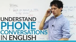 Conversation Skills – Understand PHONE conversations in English