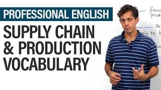 Business English Vocabulary: The Production Cycle & Supply Chain