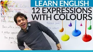 12 expressions with COLOURS in English