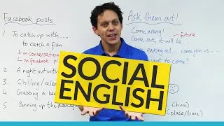 Learn English Conversation – Social English Vocabulary & Expressions