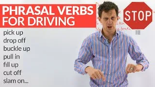 16 English PHRASAL VERBS & IDIOMS about Driving