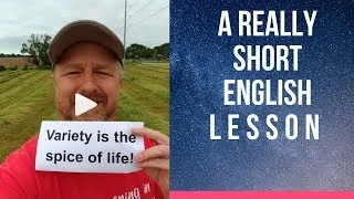 Meaning of VARIETY IS THE SPICE OF LIFE - A Really Short English Lesson with Subtitles #shorts