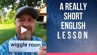 Meaning of WIGGLE ROOM - A Really Short English Lesson with Subtitles #shorts