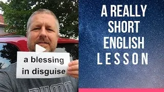 Meaning of A BLESSING IN DISGUISE - A Really Short English Lesson with Subtitles