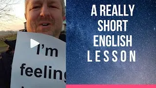 I'm Feeling Better - A Really Short English Lesson with Subtitles #shorts
