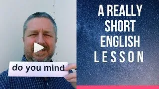 Meaning of DO YOU MIND - A Really Short English Lesson with Subtitles #shorts
