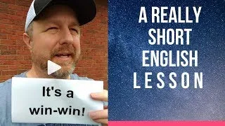 Meaning of IT'S A WIN-WIN - A Really Short English Lesson with Subtitles