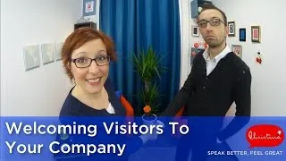 Welcoming A Visitor In English - Business English lessons