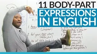Learn English: Expressions that use body parts!