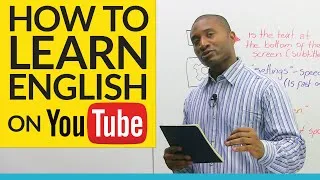 How to learn English with YouTube!