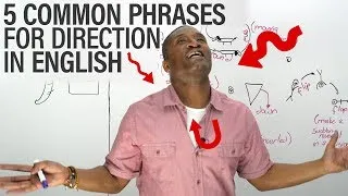 5 Common Direction Phrases in English: UPSIDE DOWN, INSIDE OUT...