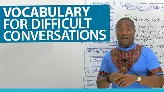 English Vocabulary for difficult situations: confess, regret, condolences...