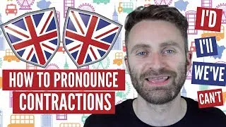 How To Pronounce CONTRACTIONS | ENGLISH PRONUNCIATION