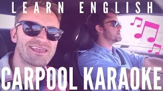 Learn English with Carpool Karaoke (Parody)