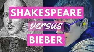 Learn English with Justin Bieber and William Shakespeare