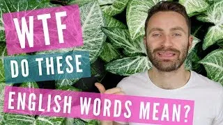 WTF Do These English Words Mean? | Text Language (AF! OMG! NSFW)