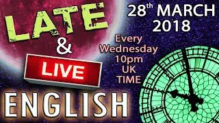 Learning English - LATE and LIVE - 28th March 2018  - Image - Easter - Religion