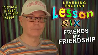 FRIENDS & FRIENDSHIP words & phrases - Learning English - Lesson 6