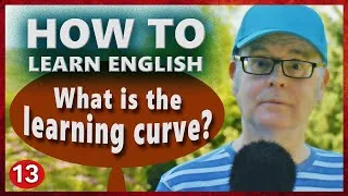 How to learn English with the 'learning curve' - Mr Duncan explains 13 - #englishaddictwithmrduncan