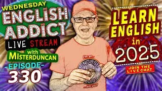 English Addict - 🎆 HAPPY NEW YEAR! 🎇- 2025 is here! - 🔴LIVE stream / Come and join the LIVE CHAT