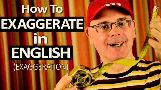 How to use Exaggerate and Exaggeration in English - Word meanings and grammar use