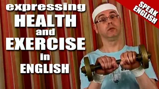 Health and Exercise - Learn English - English words for health and exercise - Stay healthy