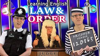 You are Going to Prison 👮🏻‍♂️🚨👮🏻‍♀️  - Law and Order English words and phrases