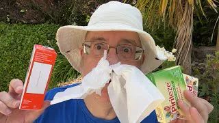 The hay fever challenge / on the hottest day in England - JUNE 2022