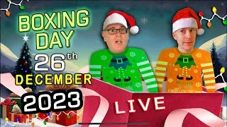 Learn English on boxing day 2023 🔴LIVE from England 🎁