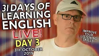 31 Days of Learning English - Day 3 - Using 'Put' & 'With' - It's time to improve your English