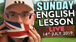 LEARN ENGLISH - LIVE LESSON - 14th July 2019 - Chat with Misterduncan in England - Books (words)