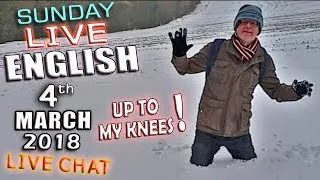 LIVE ENGLISH - 4th March 2018 - Movies - Snow - Grammar - Mr Duncan - Live Chat - OSCARS