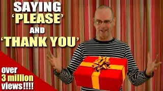 Learning English - How to say PLEASE and THANK YOU in English - Speak English with Duncan