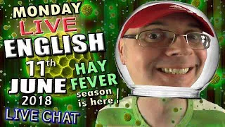 Hay Fever - Live English - Nose idioms - 11th June 2018 - Mr Duncan - listen / learn / laugh