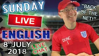 Learning English - Live Lesson - 8th July 2018 - 2pm UK time - Improve Your Listening Skills