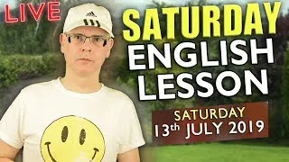 Learn English with Misterduncan - 13th July 2019 - LIVE from the birthplace of the English Language