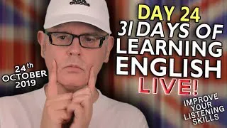 31 Days of Learning English - DAY 24 - improve your English - DIRECTION - 24th October - THURSDAY