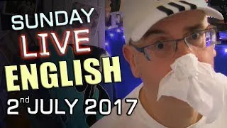 Live English Lesson - Sunday 2nd July 2017 - Learn English with Mr Duncan in England