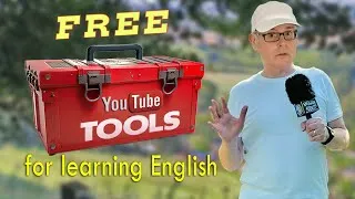 Powerful (FREE) YouTube Tools to help you Learn English - How to use Caption Translate & Transcript.