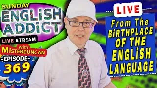 English Addict Ep 369 -🔴LIVE stream / Sunday 25th May 2025 / Join the LIVE Chat & Learn English