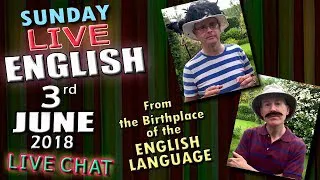 The English Language - LIVE LESSON - Improve Your Listening - 3rd June 2018 - with Mr Duncan